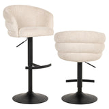 Bar stool Nikki niagara beige svingbar brannhemmende Richmond Interiors Barstol