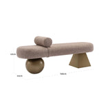 Benk Alexander Jones brun tweed flammehemmende Geneva Richmond Interiors Benk