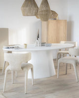 Spisebord Elin ovalt 200 cm Eleonora Spisebord