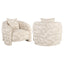 Lounge stol Tuscany beige graffic Richmond Interiors Lenestol