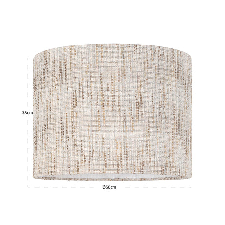 Lampskjerm Filou cream coco 50Ø Richmond Interiors Lampeskjerm