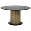 Spisebord Ironville gull 140Ø Richmond Interiors Spisebord