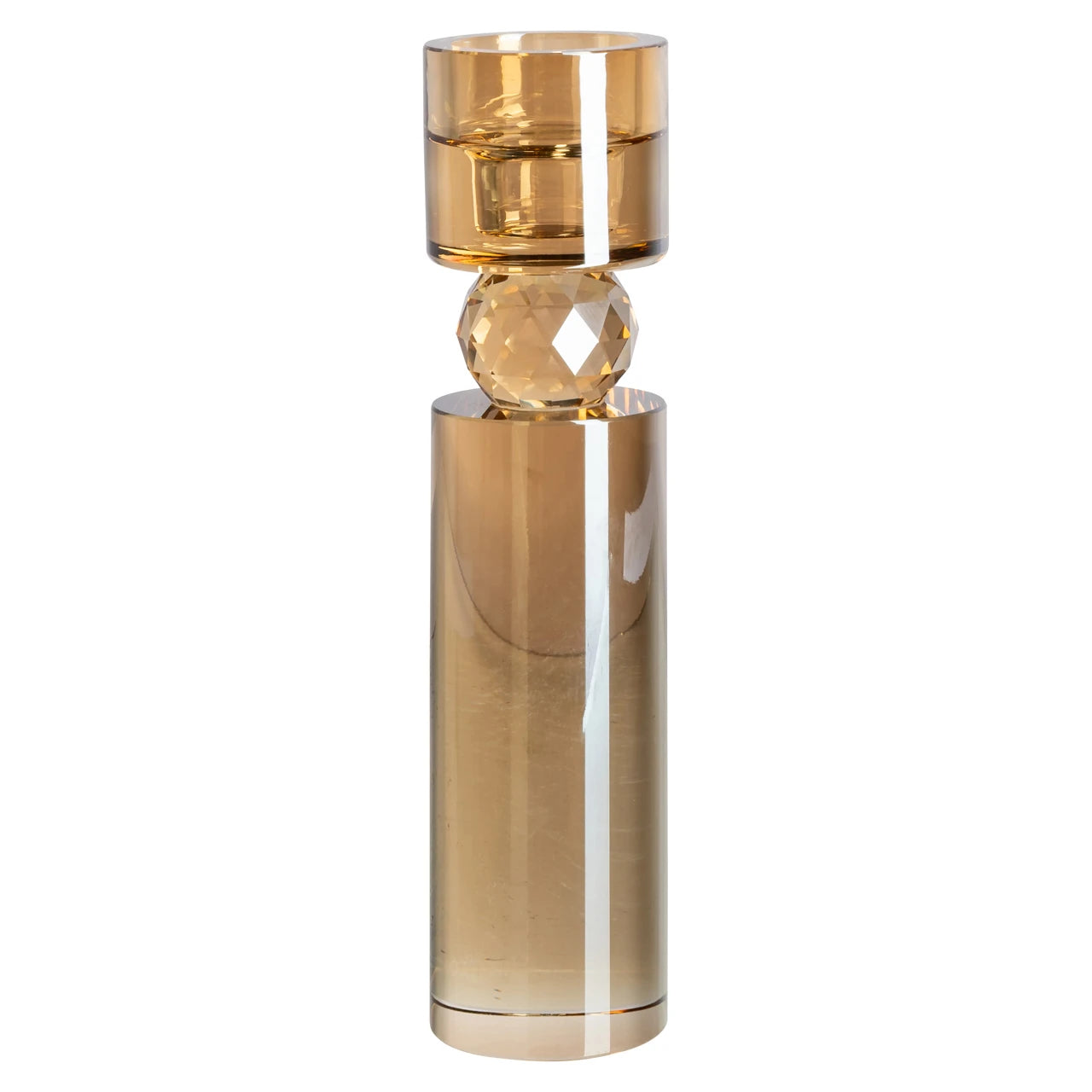 Lysestake Piper Champagne liten Richmond Interiors Lysestake
