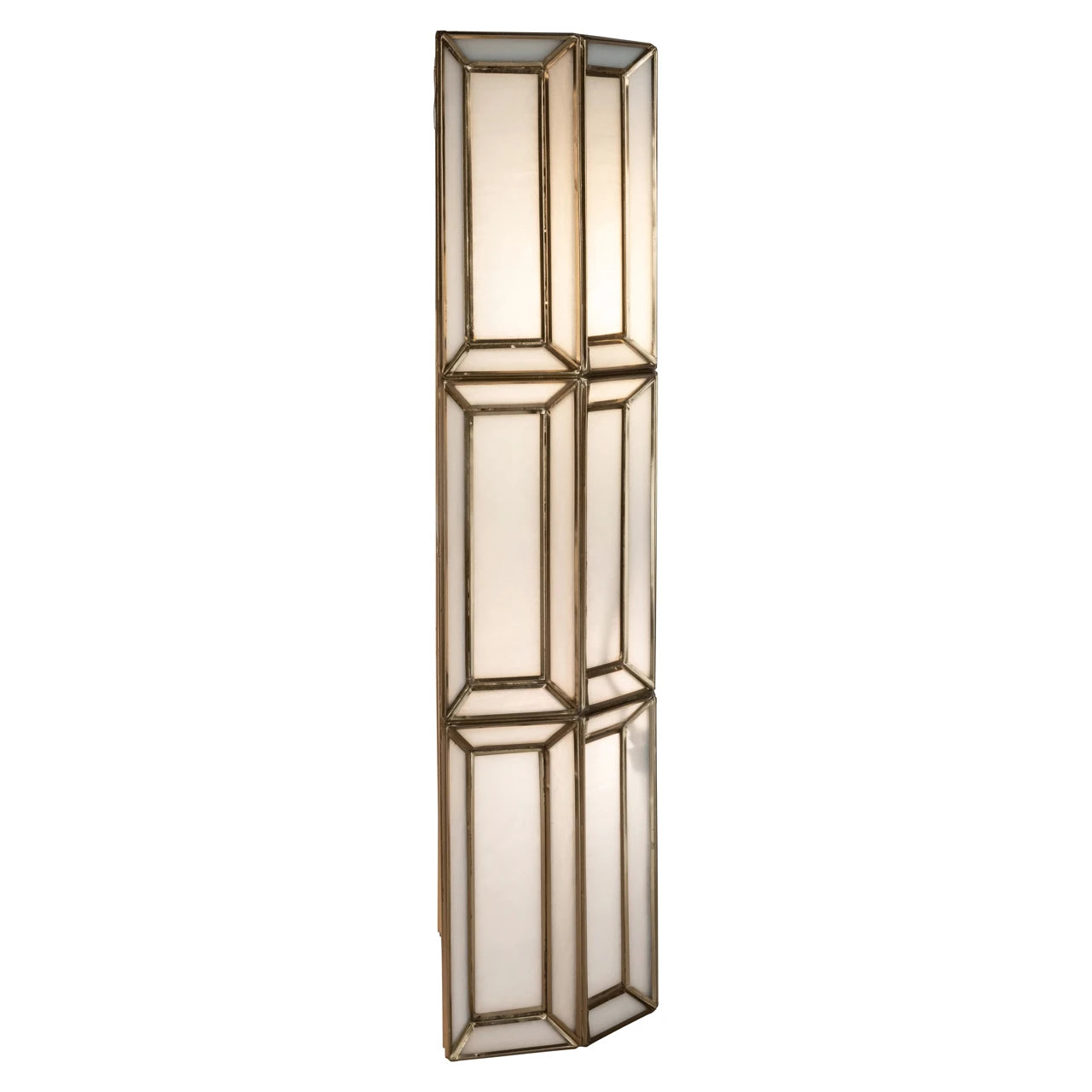 Vegglampe Opal messing antikk Richmond Interiors Vegglampe