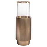 Hurricane light Soreli messing antikk Richmond Interiors Lanterne og lysglass