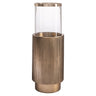Hurricane light Soreli messing antikk Richmond Interiors Lanterne og lysglass