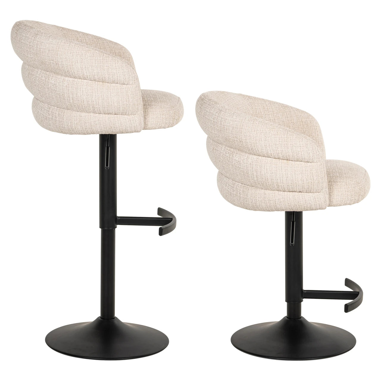 Bar stool Nikki niagara beige svingbar brannhemmende Richmond Interiors Barstol