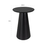Sluttbord Jazz svart Richmond Interiors Sidebord