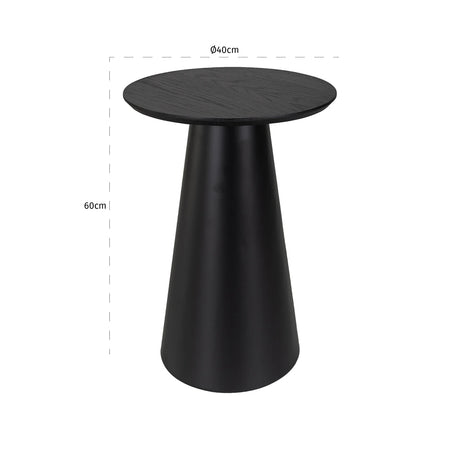 Sluttbord Jazz svart Richmond Interiors Sidebord