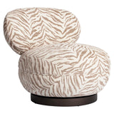 Lounge chair Jace beige tiger svingbar Richmond Interiors Lenestol