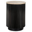 Sidebord Hampton mørk brun 45Ø Richmond Interiors Sidebord