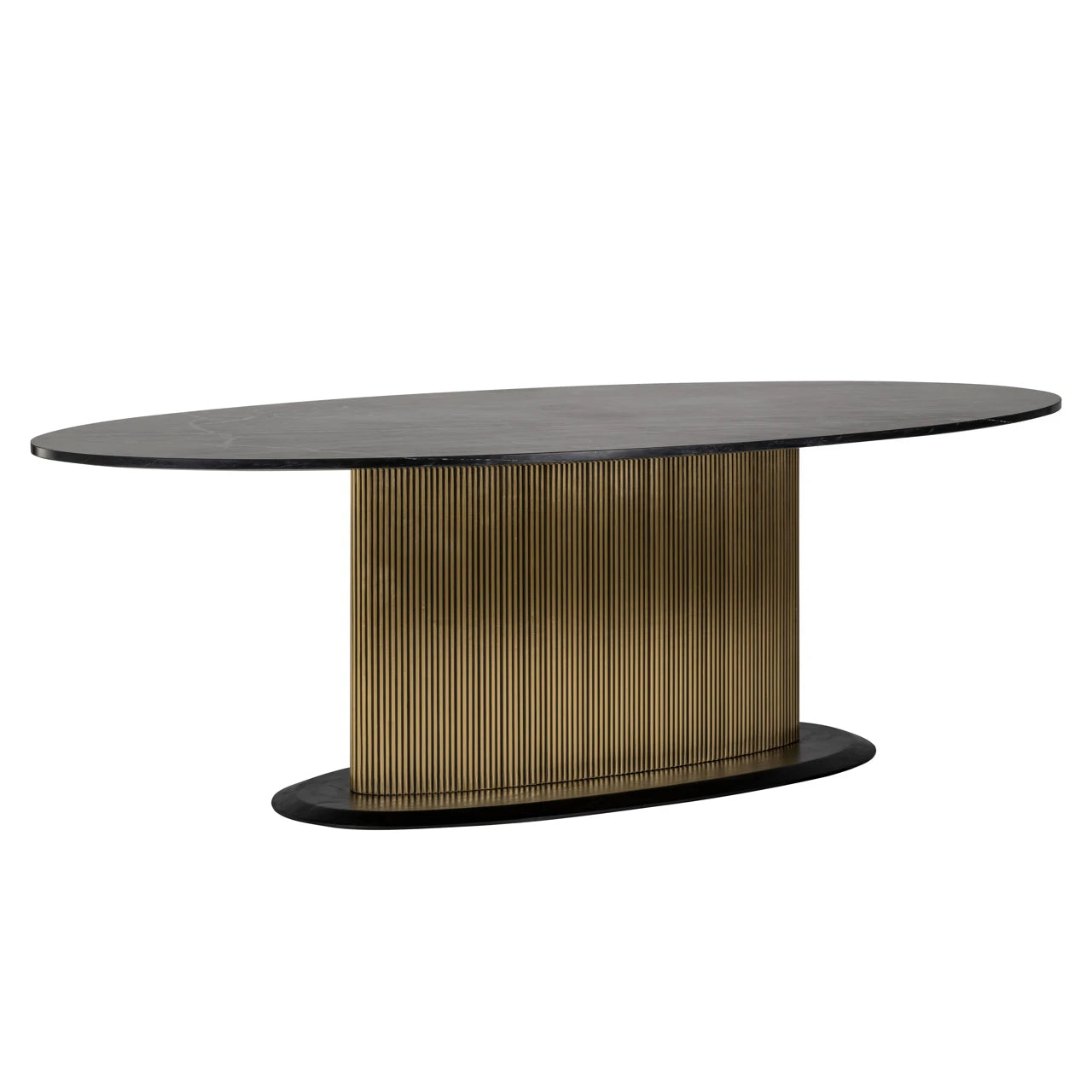 Spisebord Ironville gull ovalt 235 Richmond Interiors Spisebord
