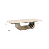 Kaffebord Maxfield beige Richmond Interiors Sofabord