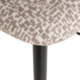 Barkrakk Dantes naturlig geo flammehemmende Richmond Interiors Barstol