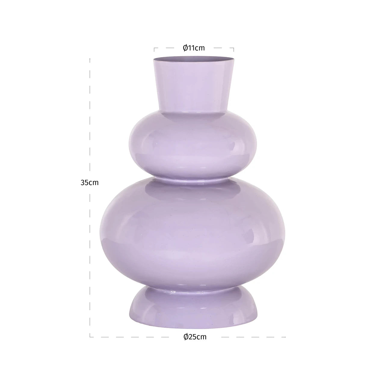 Vase Maddie lavendel Richmond Interiors Vase
