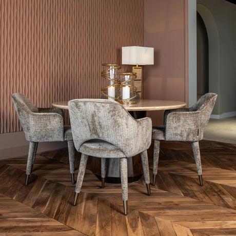 Spisestol Donnatella niagara stein flammehemmende Richmond Interiors Spisestol