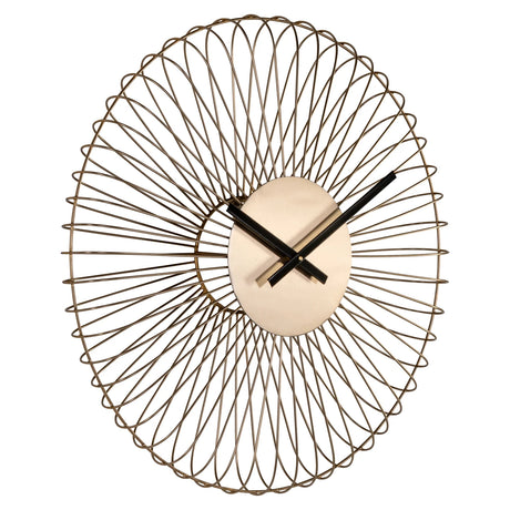 Clock Wirle gold Richmond Interiors Veggur