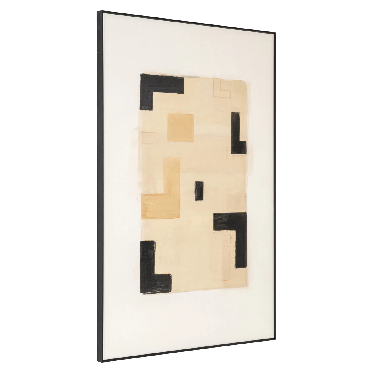 Veggkunst Vortex beige venstre Richmond Interiors Bilde