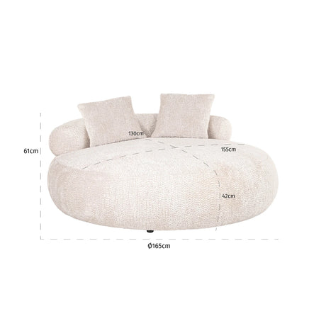 Sofa Tivola nydelig krem Richmond Interiors Sofa