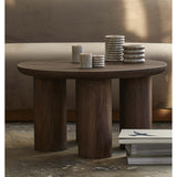 OTOK lysestaker i marmor - stor - h8 cm - lysbrun Nordal CANDLEHOLD