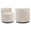 Lounge chair Franny sand chevron Richmond Interiors Lenestol