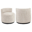 Lounge chair Franny sand chevron Richmond Interiors Lenestol