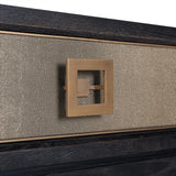 Console Bloomville brass shagreen Richmond Interiors Konsollbord