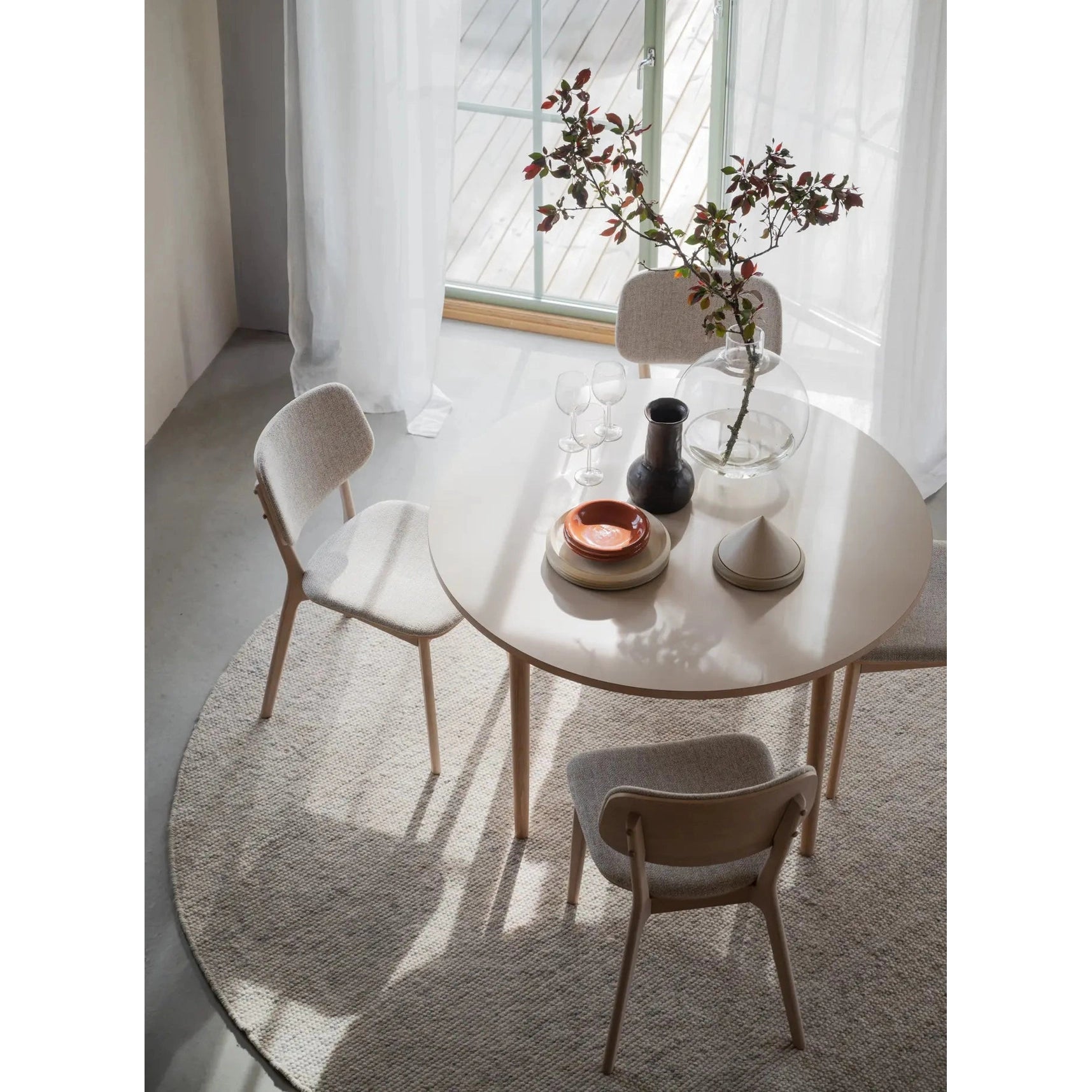 Fairmount spisebord Ø120 Rowico Spisebord