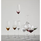 GARO champagne glass - h27,5 cm - klart glass/lilje Nordal GLASS/JUGS