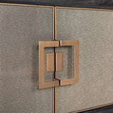 TV-benk Bloomville brass shagreen Richmond Interiors TV-benk