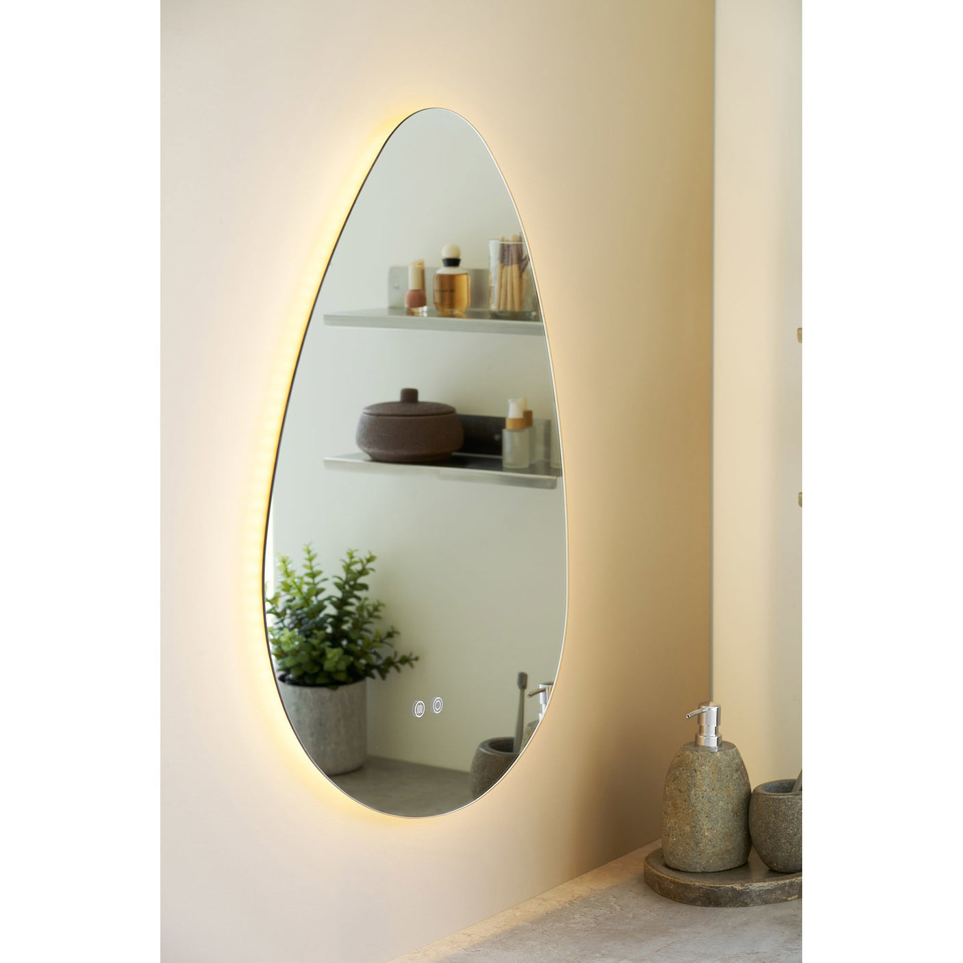 Kiama speil House Nordic LED-speil