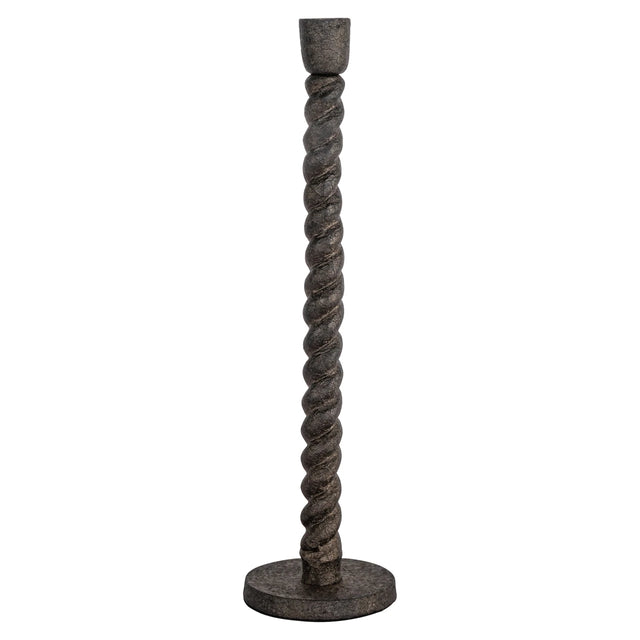 lysestake Milena messing antikk stor Richmond Interiors Lysestake