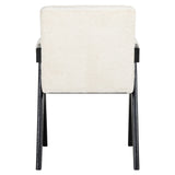 Spisestol Cooper hvit chenille Richmond Interiors Spisestol