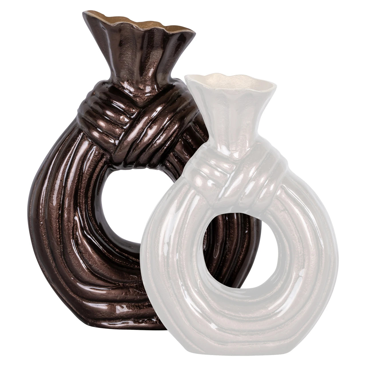 Vase Suen mørk brun stor Richmond Interiors Vase