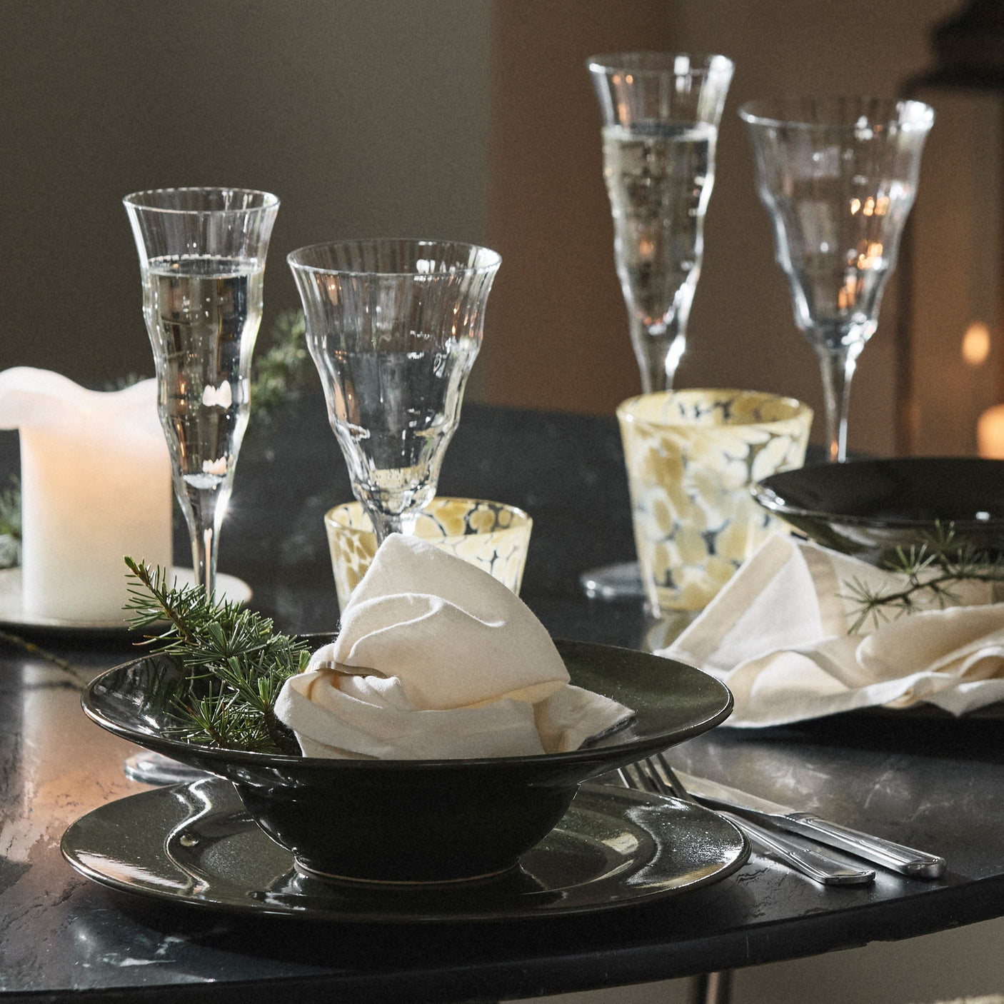 OPIA champagne glass - klar glass Nordal GLASS/JUGS