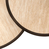 Salongbord Ronson beige sett med 2 Richmond Interiors Sofabord