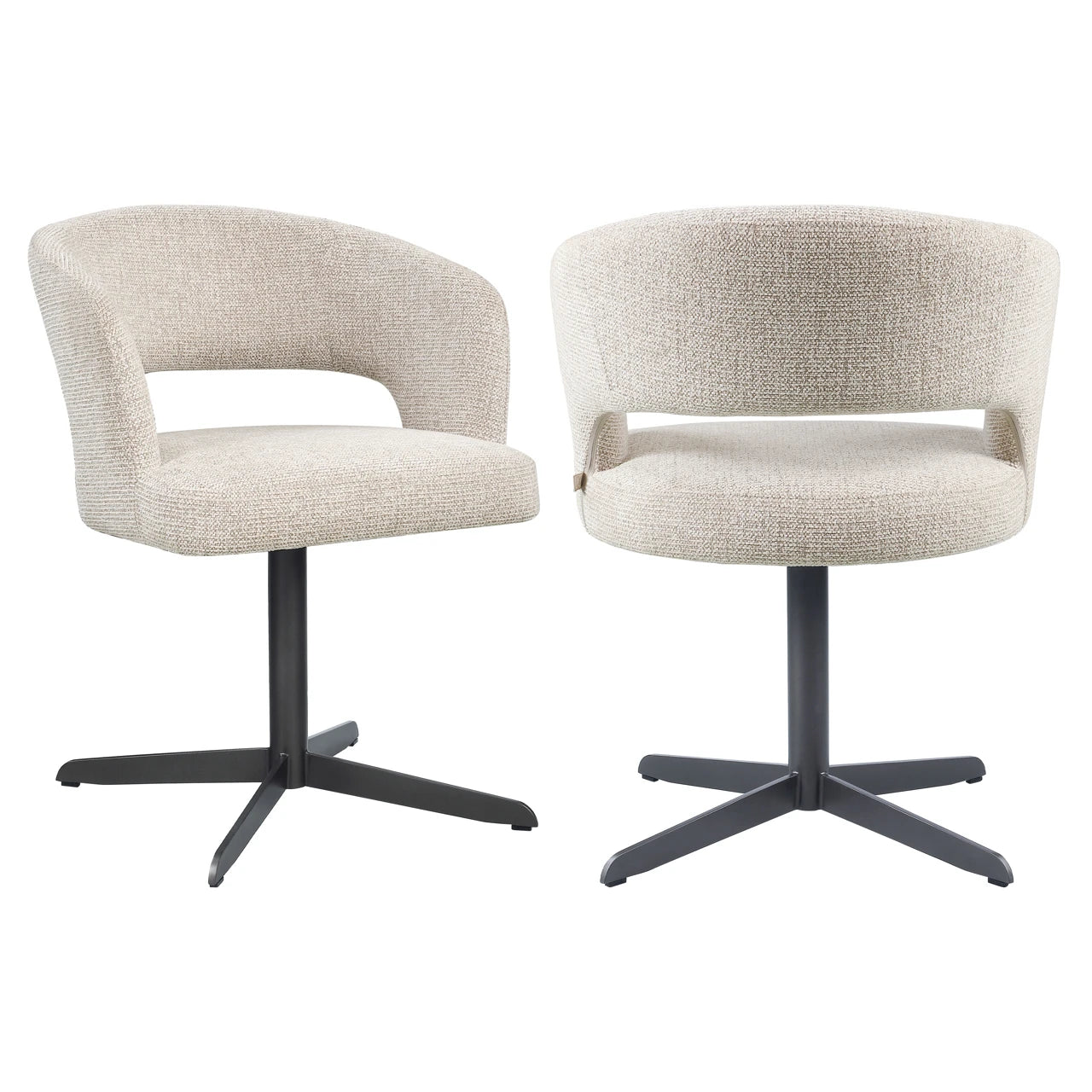 Spisestol Blanca naturlig fancy flammehemmende Richmond Interiors Spisestol