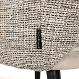 Spisestol Giovanna trendy natur / khaki fløyel flammehemmende Richmond Interiors Spisestol