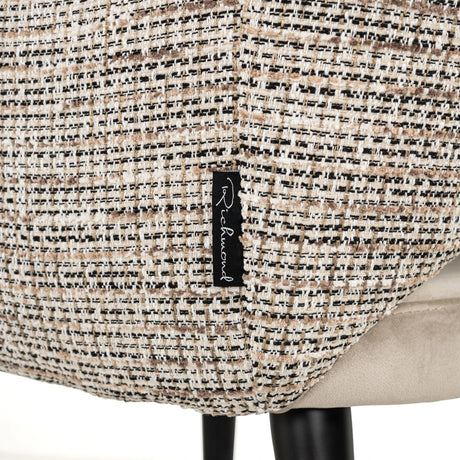 Spisestol Giovanna trendy natur / khaki fløyel flammehemmende Richmond Interiors Spisestol