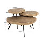 Endebord Usha rosa Richmond Interiors Sidebord
