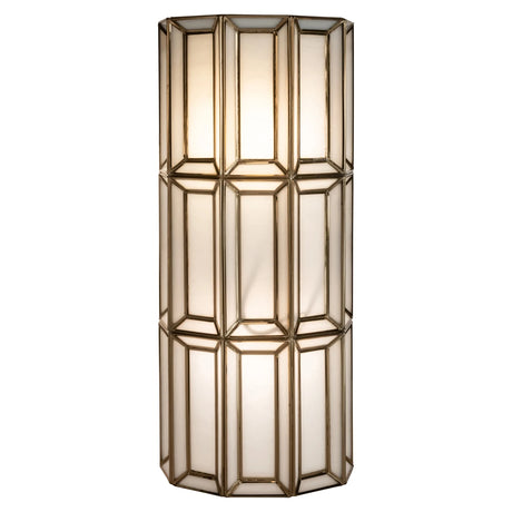 Vegglampe Opal messing antikk Richmond Interiors Vegglampe