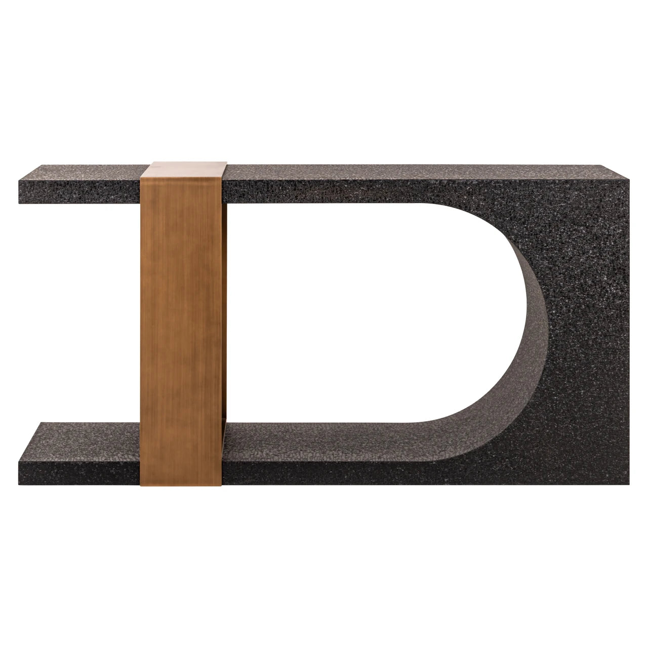 Konsoll Alexander Jones svart/gull Bazel Richmond Interiors Konsollbord