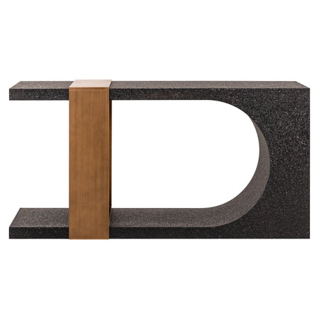 Konsoll Alexander Jones svart/gull Bazel Richmond Interiors Konsollbord