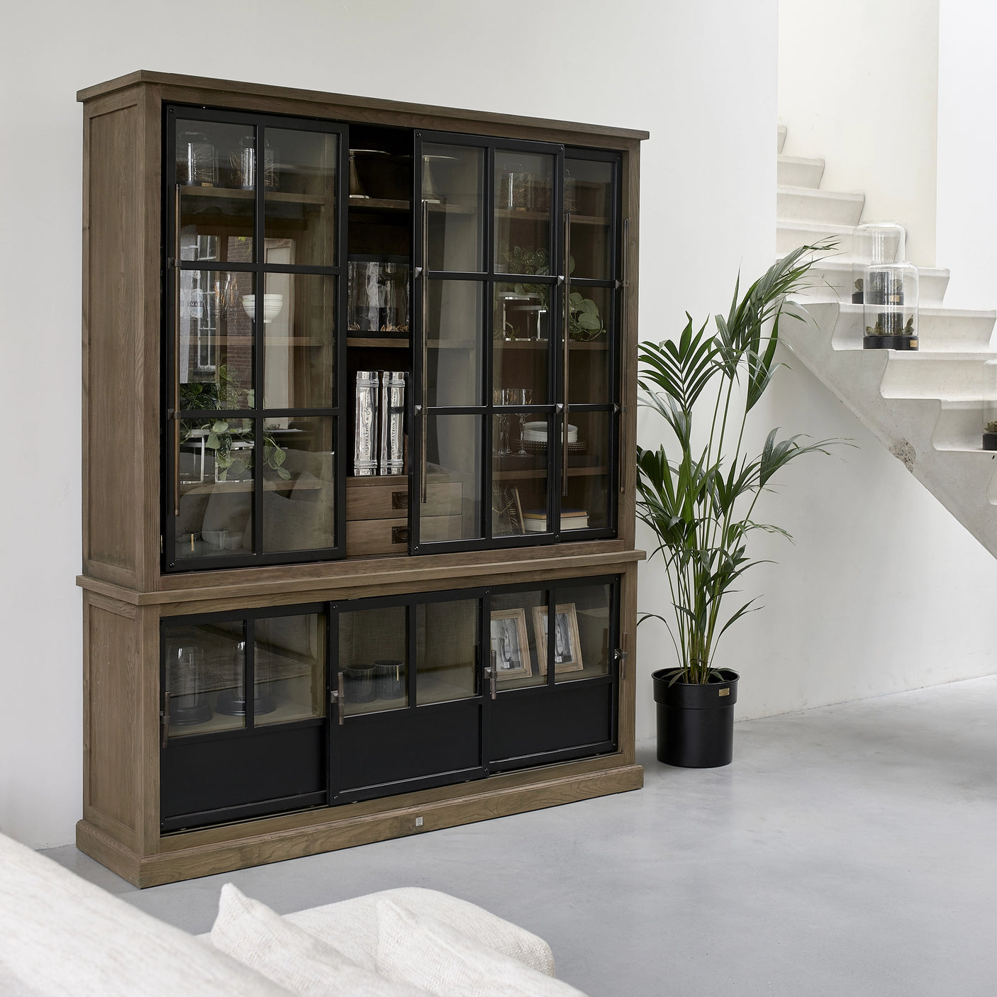 The Hoxton Cabinet XL Riviera Maison Vitrineskap