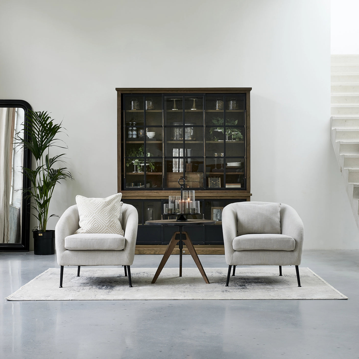 The Hoxton Cabinet XL Riviera Maison Vitrineskap