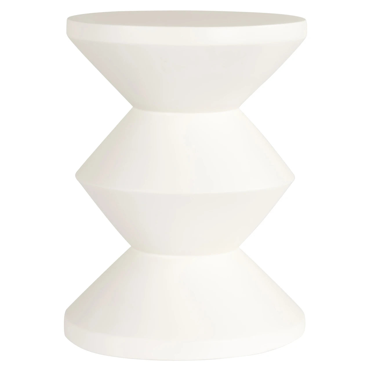 Endbord Bloomstone hvit 35Ø Richmond Interiors Sidebord