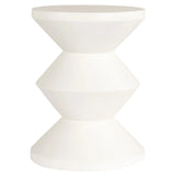 Endbord Bloomstone hvit 35Ø Richmond Interiors Sidebord