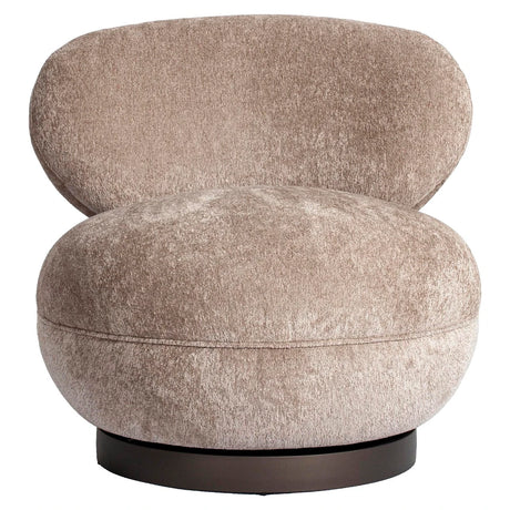 Lenestol Jace beige sand, svingbar, flammehemmende Richmond Interiors Lenestol