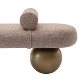 Benk Alexander Jones brun tweed flammehemmende Geneva Richmond Interiors Benk