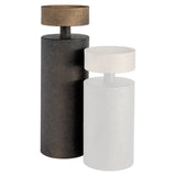 Lysestake Harlow messing antikk stor Richmond Interiors Lysestake